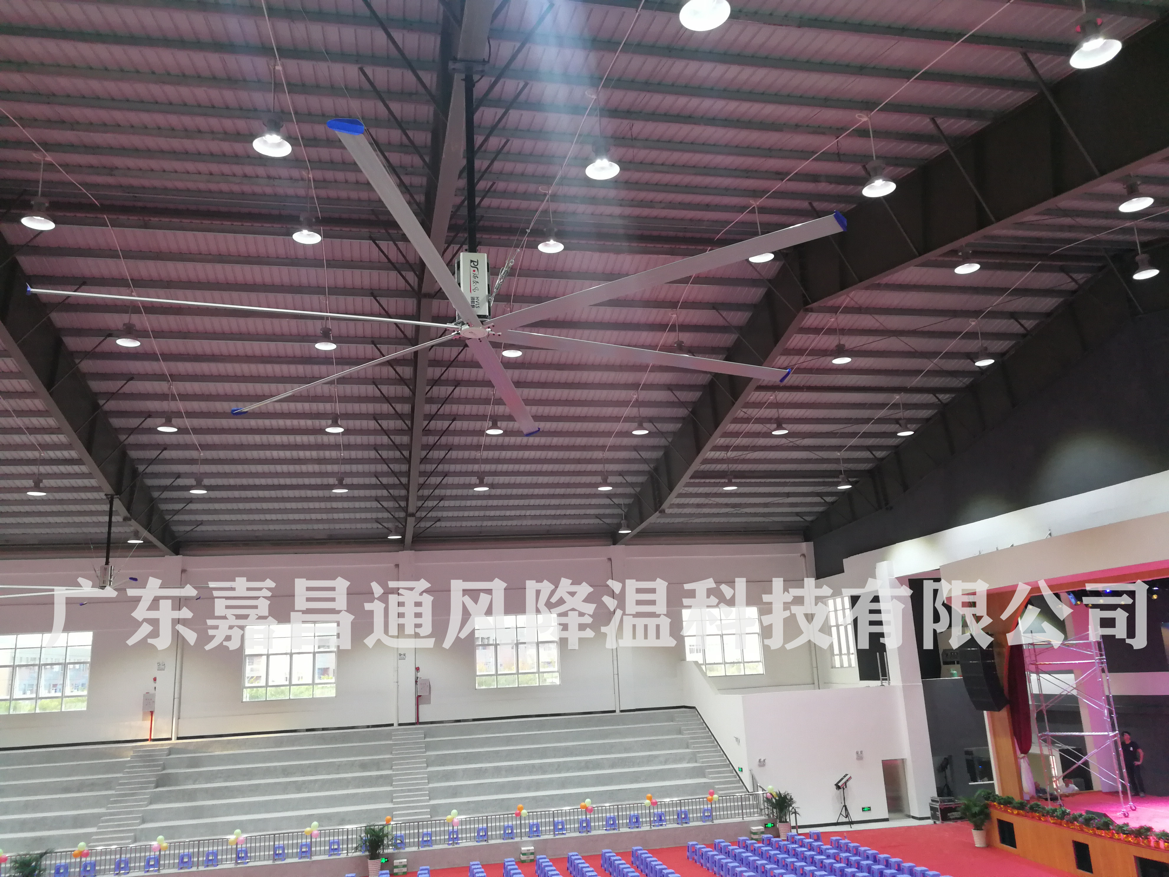 大型工業(yè)風(fēng)扇案例